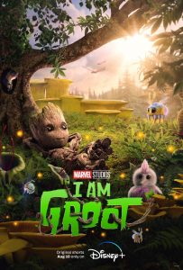 Affiche officielle de la série "I Am Groot"