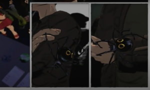 Une cinématique du jeu Ultimate Spider-Man