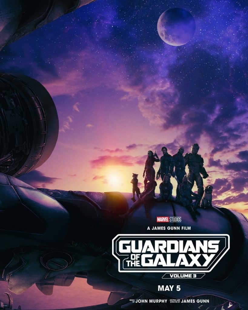Affiche "Les Gardiens de la Galaxie Volume 3"