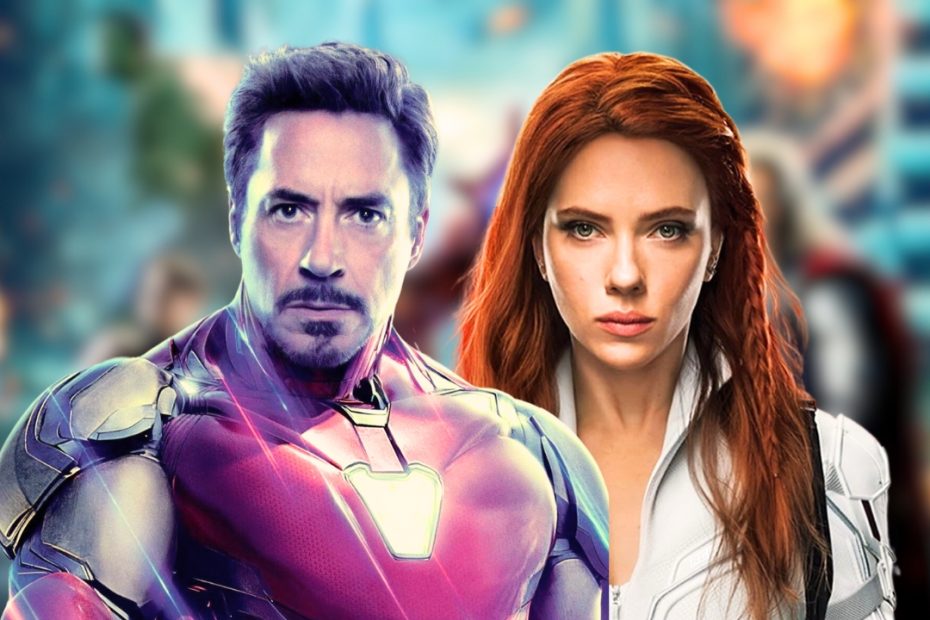 Avengers avec Iron Man et Black Widow