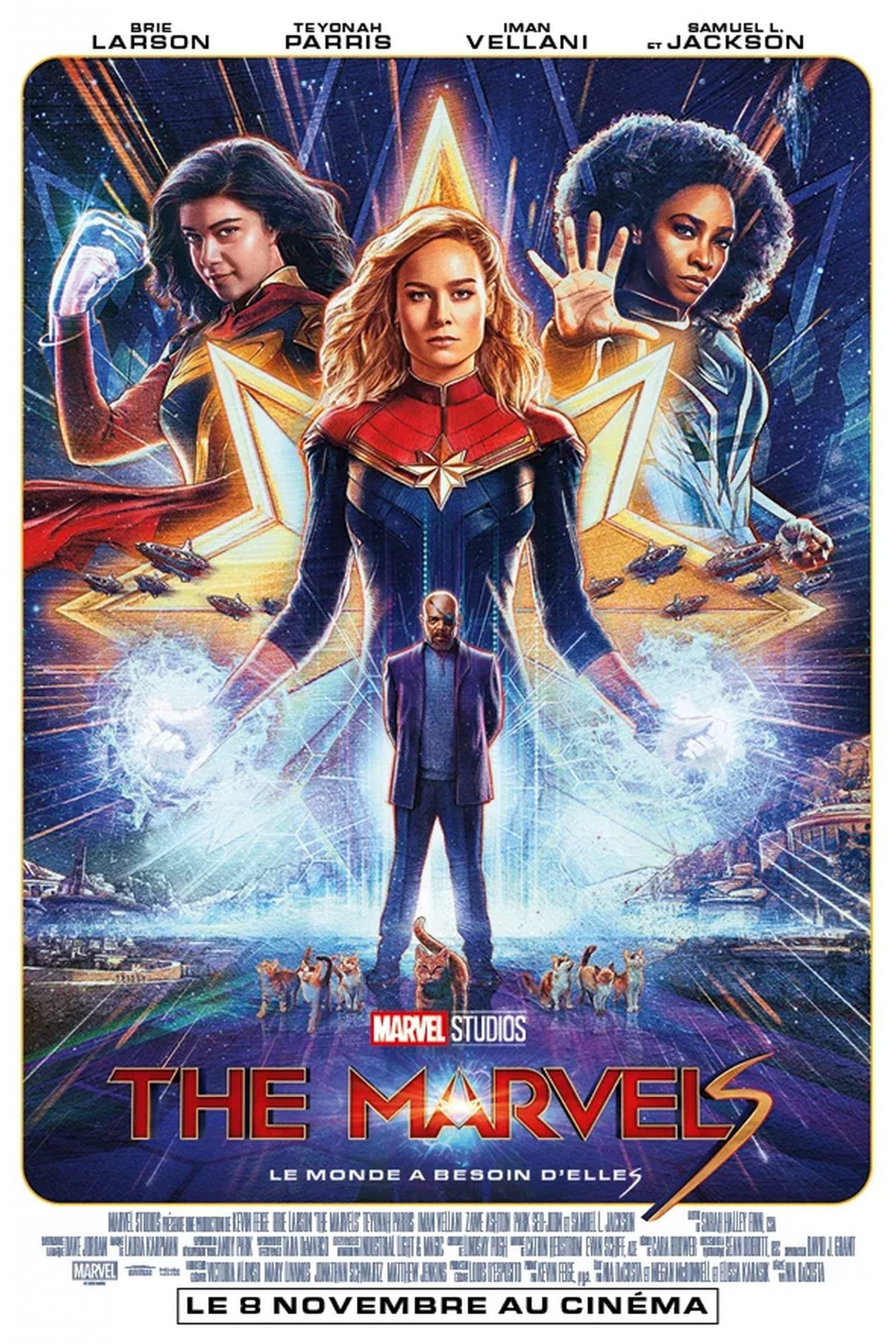 The Marvels : affiche officielle