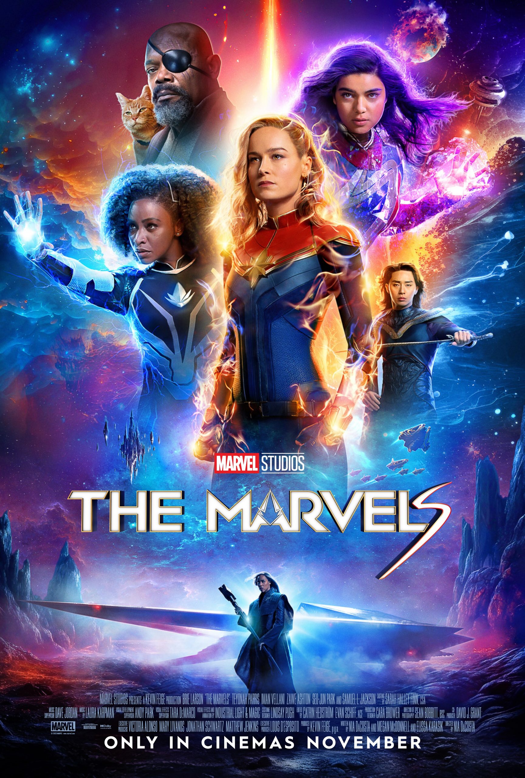 affiche de The Marvels